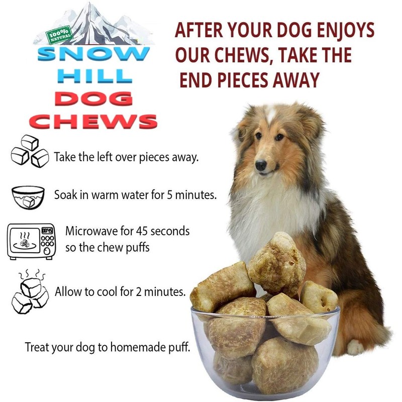 Snow Hill Himalayan Yak Cheese Dog Chews, Extra Large, 4