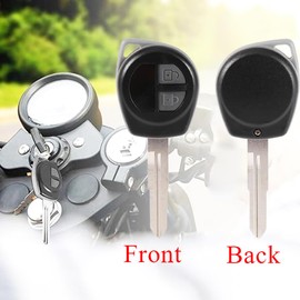 uncut blade swift Key Case, car 2 Buttons Remote Key Shell Case Fob replacement key fob holder cover accessories replacement for Vitara Swift Ignis SX4 Liana Alto