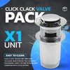 DOJA Barcelona Click Clack Drain Fitting, Pack of 1, 1
