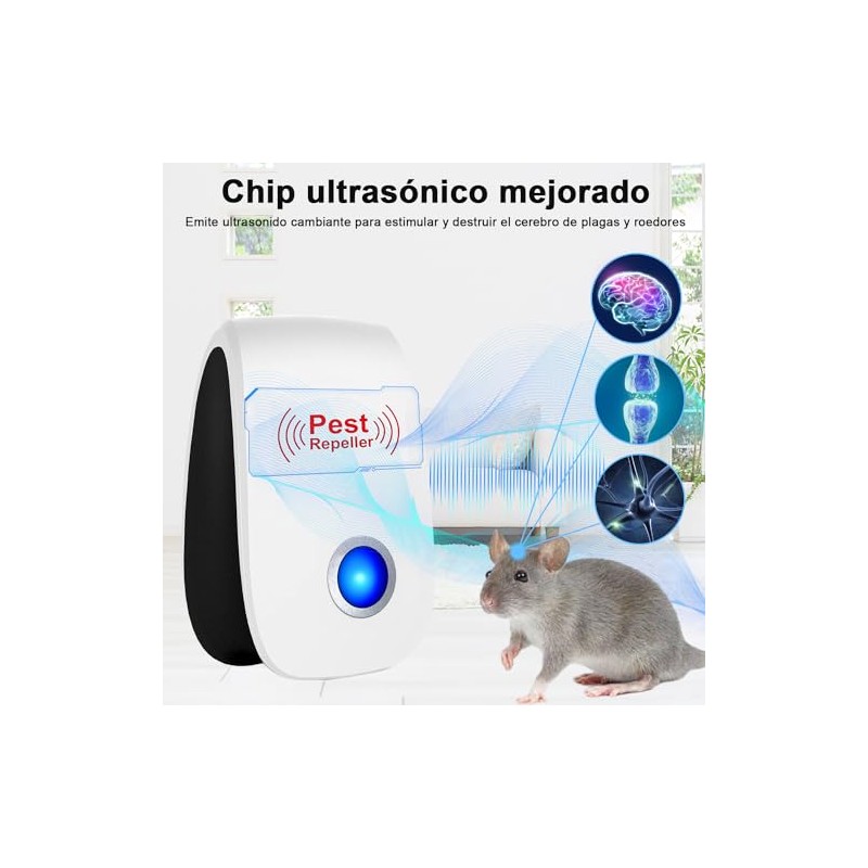 Qilay Pcs Ultrasonic Pest Repeller Indoor Electronic