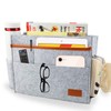 HOWAF Thicker Felt Bedside Storage Pocket, Hanging Caddy Storage Organizer