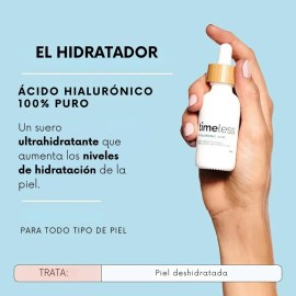 Timeless Serum Ácido Hialurónico Puro 30ml Hidratante Facial