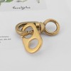 YINETTECH Pack of 2 Brass Boate Flagpole Swivels 77 mm