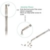 AHBD Industries 11Pcs Mini Screwdriver Sets,Small Screwdriver Set Eyeglass Sunglass