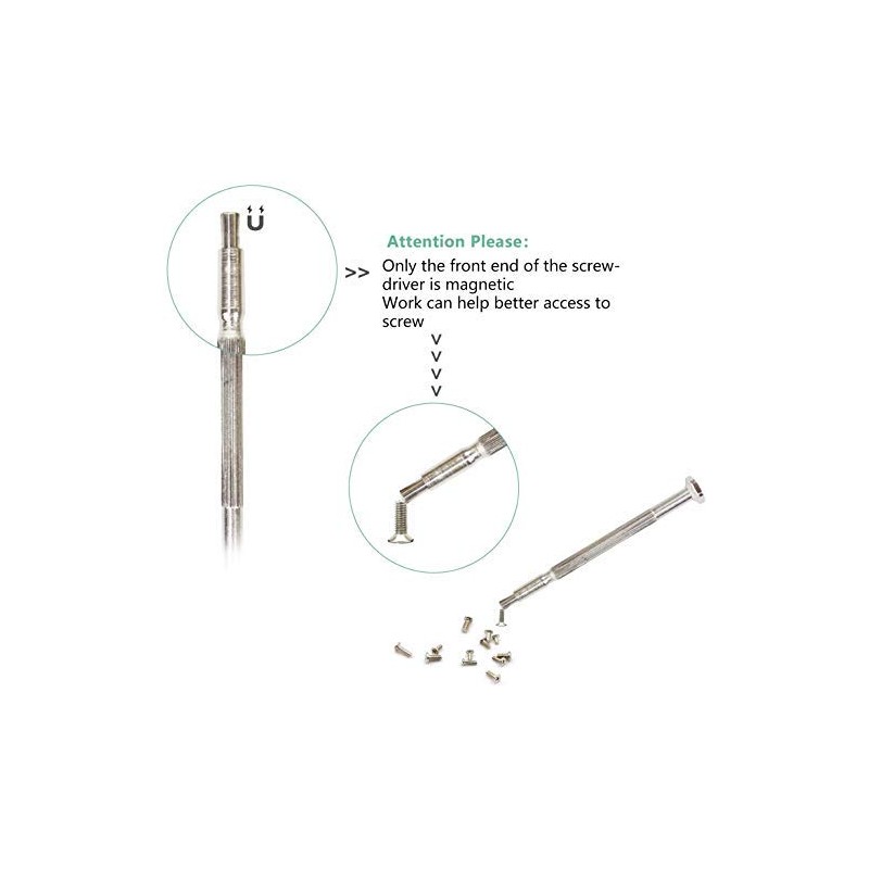 AHBD Industries 11Pcs Mini Screwdriver Sets,Small Screwdriver Set Eyeglass Sunglass