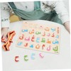 Kisangel Arabic Alphabet Puzzle Early Logic Educational Puzzle for Preschool