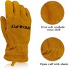 Intra-FIT Wildland Firefighting Gloves, NFPA Professional Firefighter Gloves, Cowhide Leather,