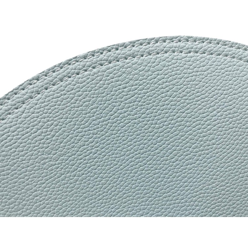 Jovono- Set of 8 Faux Leather Round Placemats and Coasters,