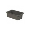 Stack and Nest Bin, 24 in L, Gray