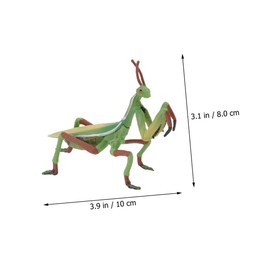 GOOHOCHY Mantis Figurine Giant Mantis Model for Boys and Girls Educational Toy Safe Plastic Garden Decor Home Decor