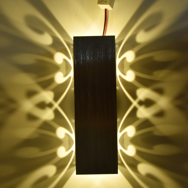 LED Ceiling Light Double End 2W Aluminum Alloy 360° Glowing