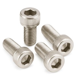 M5 x 14mm Allen Socket Head Cap Screws (20pk) - ISO 4762 A2-70 Stainless Steel Allen Hex Drive Machine Screws - Full Thread Metric Fasteners for DIY, Engineering, 3D Printing M2 M3 M4 M5 M6 M8 (20pk)