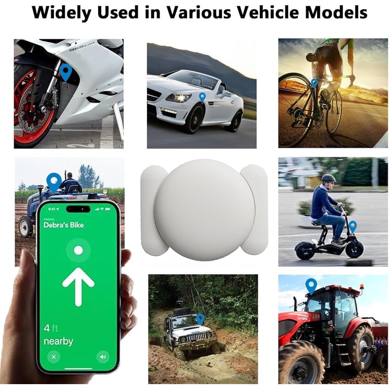 Hongtop Tracker Device for Vehicles,No Subscription GPS Car Tracker Works