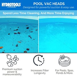 Cabezal aspirador Swimline 8150 Flex pesado, azul