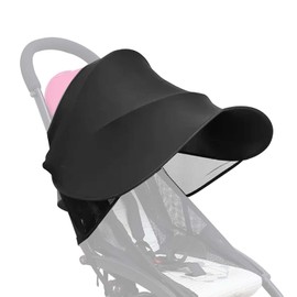 Emperoch Universal Baby Stroller Sun Shade Cover, Sun Protection Baby Stroller Sunshade, Adjustable Breathable Pram Umbrella Canopy for Stroller Awning Pushchair Baby Prams Buggies Baby Cart