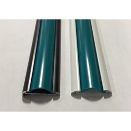BD 1" x 100 Feet Teal Vinyl Insert Molding Trim Screw Cover RV Boat Camper (1" X100', Teal)
