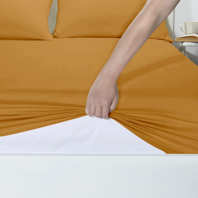 Yorkshire Bedding 25 Cm Fitted Bed Sheets - Super Soft
