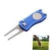 Sosoport 3pcs Golf Equipment Divot Repair Tool Ball Marker Stainless
