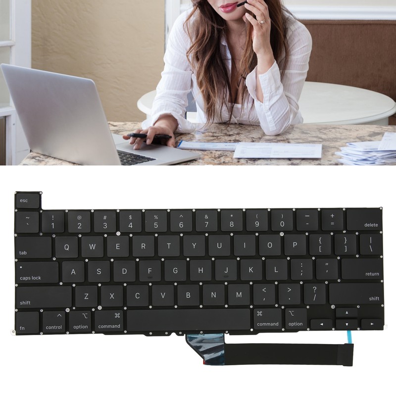 Laptop Keyboard Convenient Durable A2141 Keyboard Replacement for OS Laptop