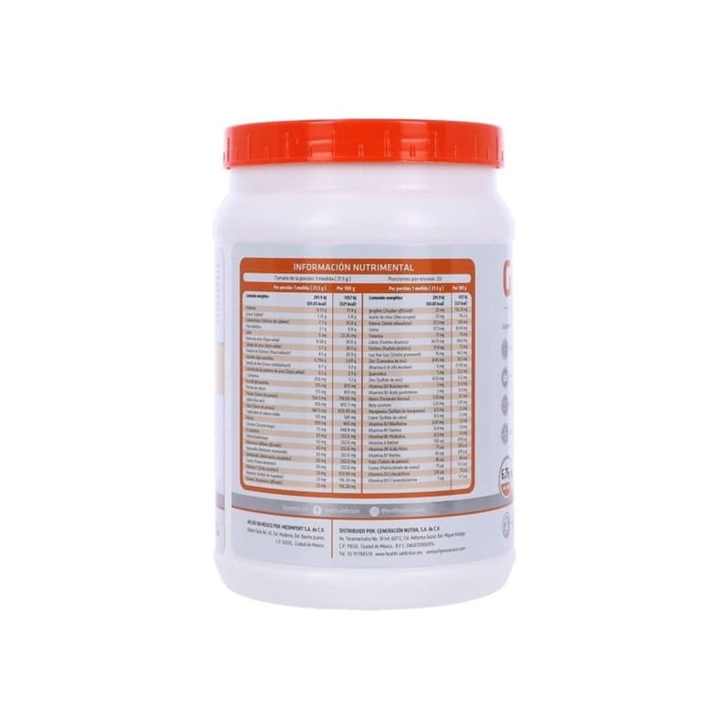 Suplemento Alimenticio en Polvo G Free Sabor Vainilla 430g