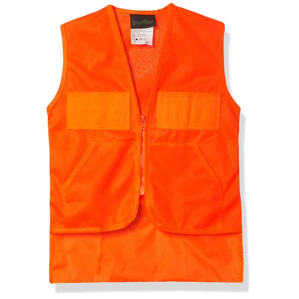 Quietwear unisex child Vest Winter Accessory Set, Orange, Medium US