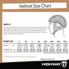 Highway 21 9mm Helmet (Chrome, 5X-Large) - FMVSS 218 Approved