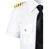 Yoroka Kids Pilot Costume Airline Captain Pilot Uniform With Accessories-110