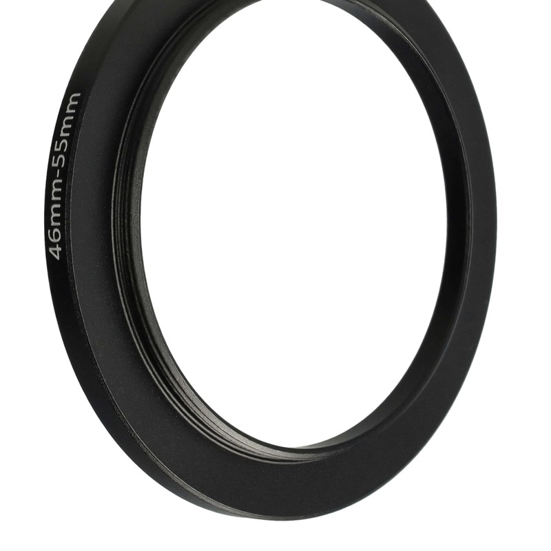 vhbw 46mm to 55mm Step Up Ring Adapter for Camera