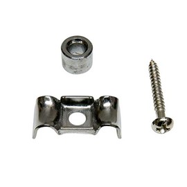 Vintage Style String Retainer for Bass - Chrome