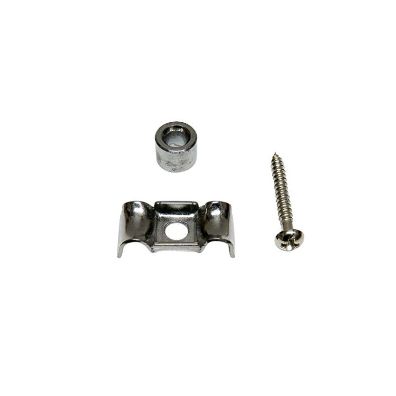 Vintage Style String Retainer for Bass - Chrome