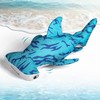 ALL FOR PAWS Hammerhead Shark Water-Absorbing Dog Toy, Interactive Pool