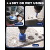 Diamond Tile Hole Saw Kit - 11Pcs 1/4'', 5/16'', 3/8",