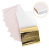 LALAFINA 200pcs Gold Leaf Flakes Foil Sheets for Painting Gilding