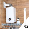 Blulu Stainless Steel Direct Vent Pipe Kit for Tankless Water