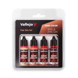 Vallejo AV Game Color Set - Pale Skin Colors (x4)