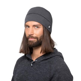 GIESSWEIN Men's High ice Knitted hat, Black (Black 022), One Size