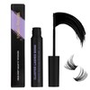 Lash Glue Black for Eyelash Cluster: Wand Bond, Mild, Fast