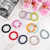 Hair Scrunchies, Pack of 12 Hair Bobbles for Women, Elastic