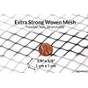 AlpineReach Koi Pond Netting Kit 7 x 10 ft Black