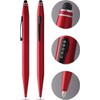 Cross Tech2 Matte Red Refillable Ballpoint Pen with 2 Ballpoint