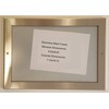 BUILDINGSIGNS.COM Elevator Certificate Frame (Size 5 .63 X 8.63, Color