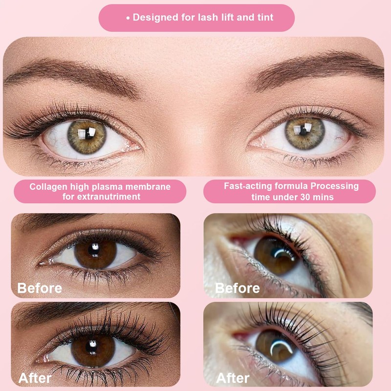 Eyelash Perm Set, Eye Lash Brow Lifting Kit, Beginner Curling