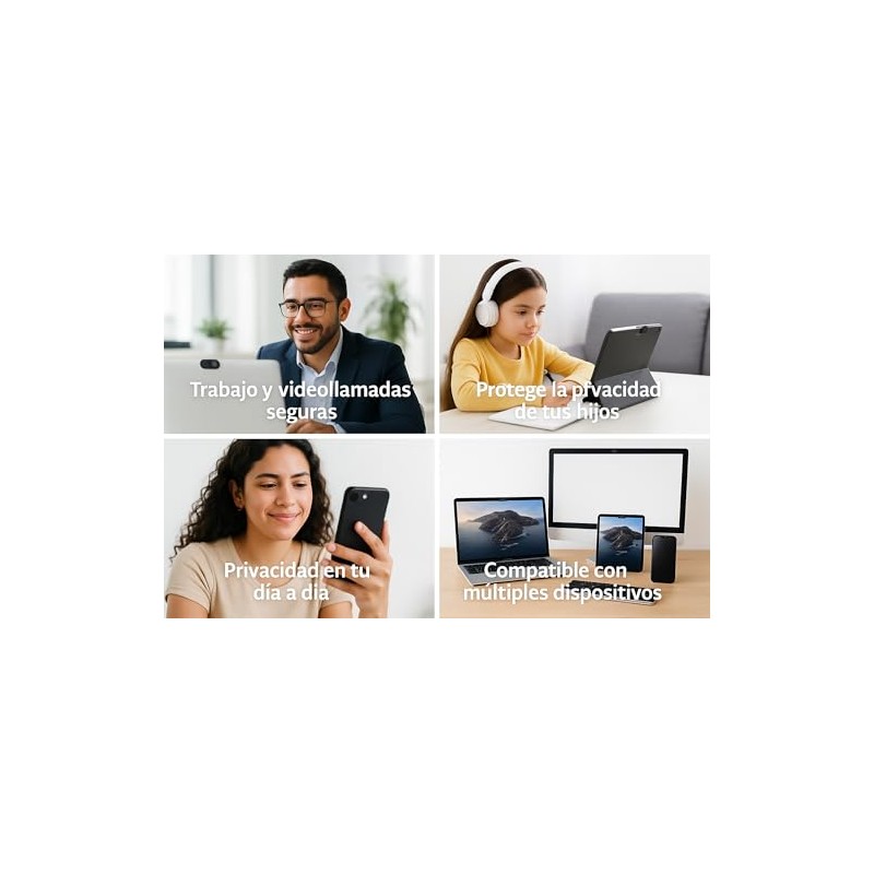 15PCS Webcam Cover, Protección Deslizante de Cámara Web para Privacidad