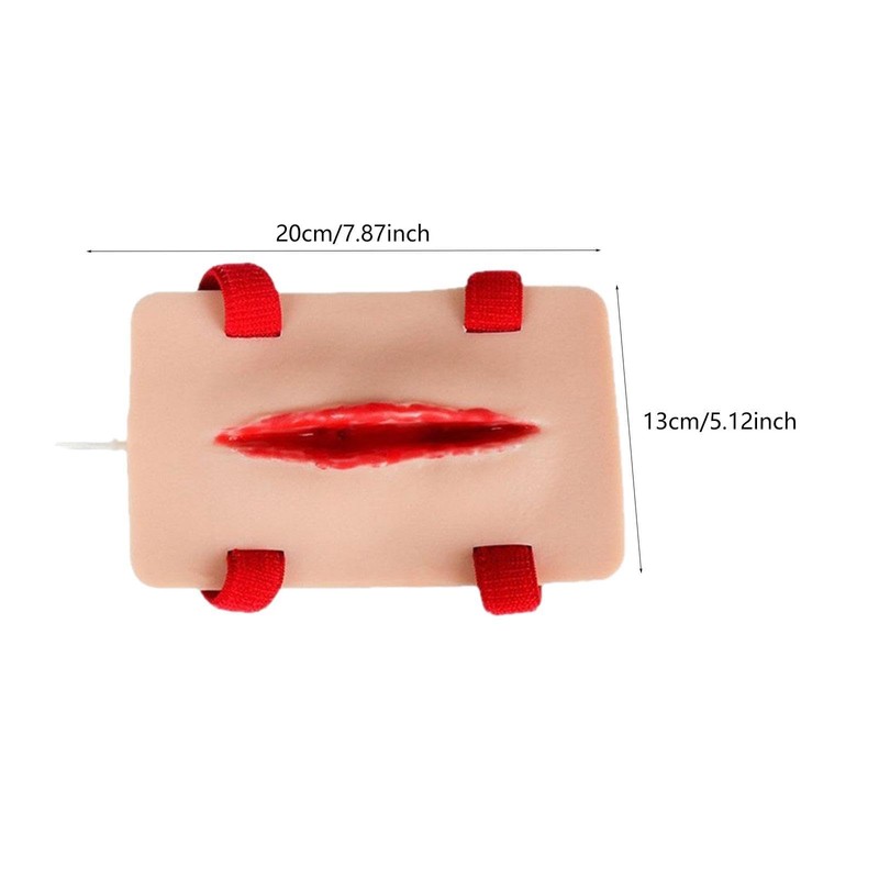 Colcolo Wound Simulation Model,Trauma Model Sturdy Skin Color Medical Education