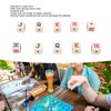 Pack of 20 Spanish Poker Dice, 6-Sided Poker Dice, Spanish
