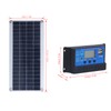 8W Monocrystalline Silicon Solar Panels with 10A Controller Portable Solar
