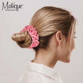 Motique Accessories Motique Accessories Red Jumbo Velvet Scrunchie