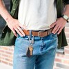 Ahiller Anti-Theft Carabiner, Key Holder, Double Locking Design, Load Capacity