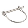 2 Pcs Extended Pto Pin, Safety Coupler Pin 1/4" x
