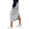 SOFIA'S CHOICE Skirts for Women Midi Length High Waist Drawstring